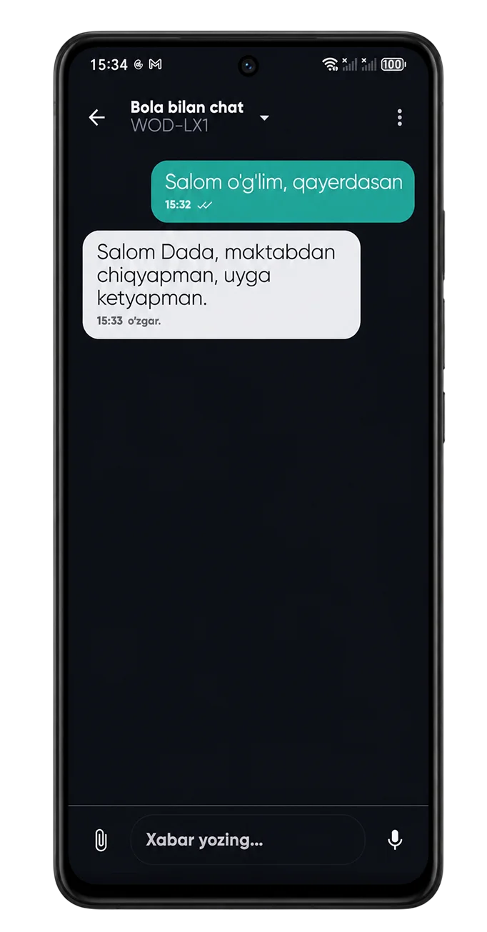 Ota-ona va bola chati